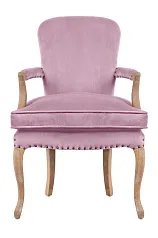 стильное Мягкое полукресло с подлокотниками Anver Oak Pink в Санкт-Петербурге