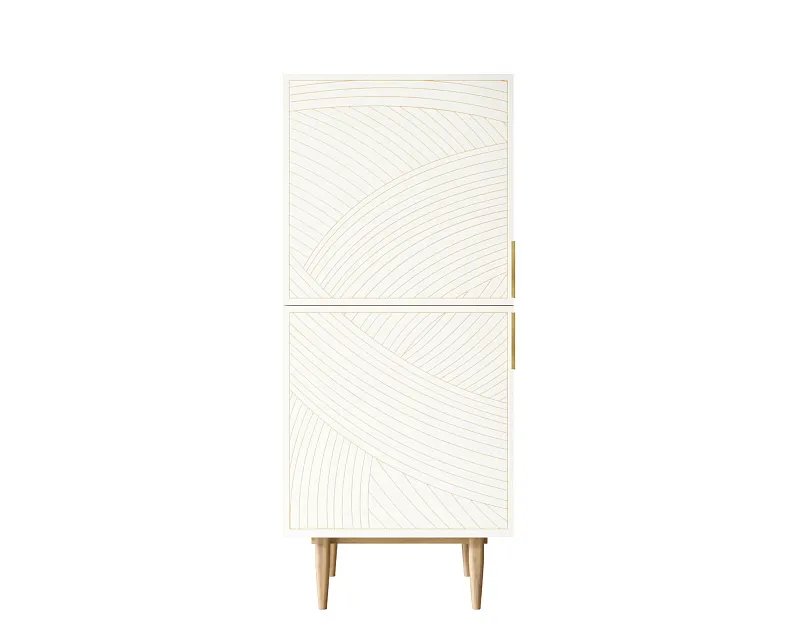 Вертикальный комод с двумя дверками "Лайн (Line)" LN05/GR1/beige в Санкт-Петербурге Вертикальный комод с двумя дверками "Лайн (Line)" LN05/GR1/beige