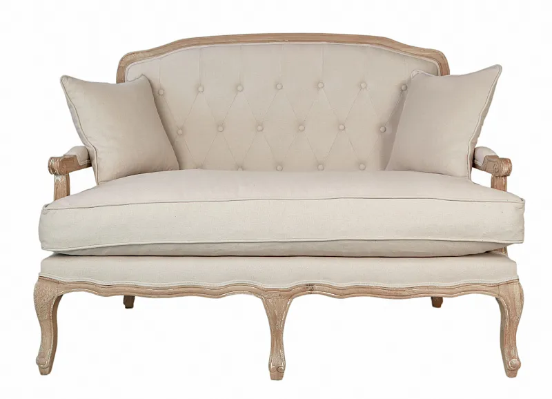 Прямой диван модерн Yareli Beige V2 бежевый в Санкт-Петербурге