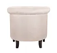 Низкое кресло Swaun Beige Velvet №3 в Санкт-Петербурге