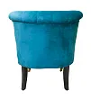 Низкое кресло Aviana Blue Velvet №2 в Санкт-Петербурге