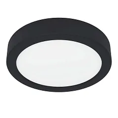 купить 900637 Накладной светильник FUEVA 5, 11W (LED), 3000K, IP44, ?160, сталь, черный / пластик, белый в Санкт-Петербурге