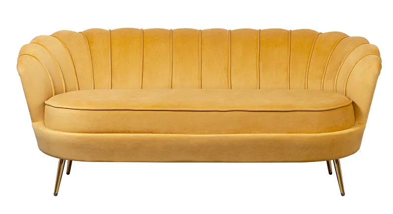 Дизайнерский диван Pearl Triple Yellow в Санкт-Петербурге Дизайнерский диван Pearl Triple Yellow