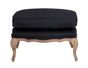 купить стильные Дизайнерская банкетка Nitro Black Ottoman в интернет-магазине в Санкт-Петербурге