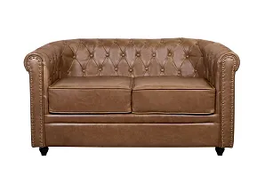 купить Кожаный диван лофт Karo Brown leather 2S в Санкт-Петербурге