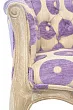 Низкое кресло ретро Kandy Purple №4 в Санкт-Петербурге