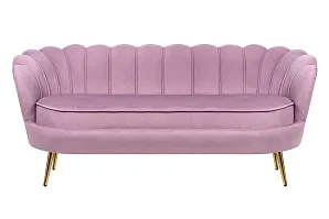 Диван ракушка Pearl Triple Pink в интерьере в Санкт-Петербурге