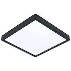 купить красивые 99271 Светодиодный накладной светильник FUEVA 5, 20,5W (LED), 285х285, H28, 2400lm, 3000K, IP44, сталь в интернет-магазине в Санкт-Петербурге
