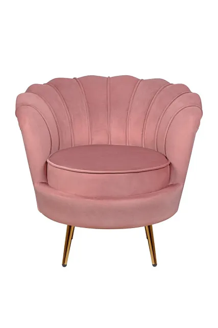 Низкое кресло ракушка Pearl Pink V3 в Санкт-Петербурге