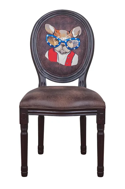 Стул Volker Brownie Bulldog Print в Санкт-Петербурге Стул Volker Brownie Bulldog Print в Санкт-Петербурге