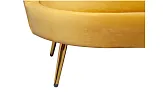 Комплект кресел и дивана ракушка Pearl Triple Yellow №5