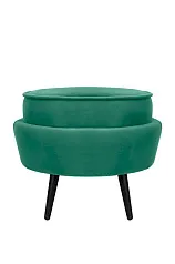заказать Пуф Pearl Adorn Green V2 на черных ножках в Санкт-Петербурге