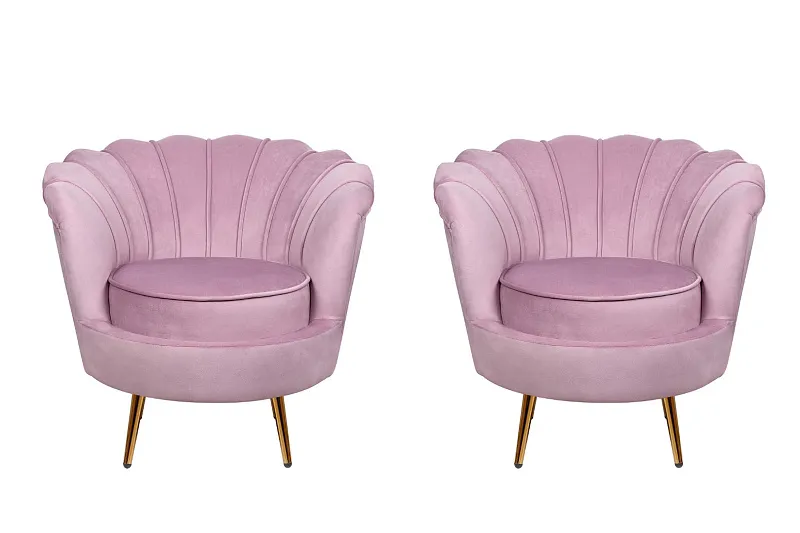 Комплект кресел ракушка Pearl Pink в Санкт-Петербурге Комплект кресел ракушка Pearl Pink