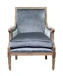 Классическое кресло Coolman Grey Velvet №0 в Санкт-Петербурге