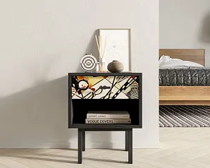 стильные Тумбочка с верхним ящиком "Эмерсон (Emerson)" by Kandinsky арт EM11/Print_01 в Санкт-Петербурге