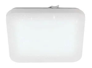 стильные 900364 Настенно-потолочный светильник FRANIA-S, LED 14,6W, 1600lm, IP44, L330, H330, H70, сталь, белый/пластик с эффектом кристаллов, белый в Санкт-Петербурге