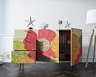 Комод "Бербер (Berber)" с двумя дверками и ящиками принт 5 арт BB17/Print_05 №3