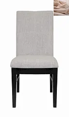 купить стильный Дизайнерский обеденный стул Deng Beige в Санкт-Петербурге