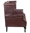 Кожаный дизайнерский диван лофт Royal Sofa Brown №2 в Санкт-Петербурге
