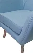 Низкое кресло Fuller Blue №4