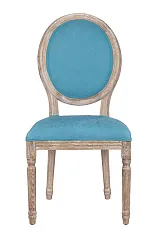 Стул с круглой спинкой Volker Oak Light Blue в Санкт-Петербурге