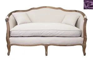 заказать Диван ампир Darcy 2 фиолетовый в Санкт-Петербурге
