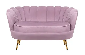 фото Дизайнерский двухместный диван Pearl Double Pink в интерьере в Санкт-Петербурге