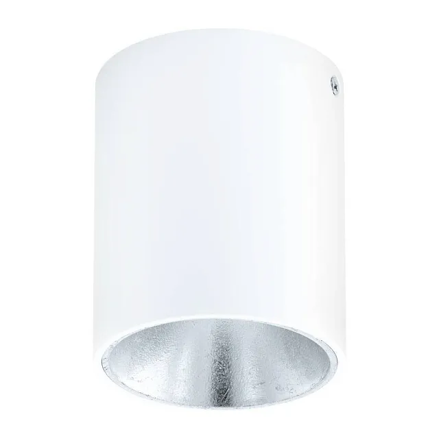 94504 Светодиодный потолочный светильник POLASSO, 1х3,3W (LED), ?100, белый, серебряный в Санкт-Петербурге 94504 Светодиодный потолочный светильник POLASSO, 1х3,3W (LED), ?100, белый, серебряный