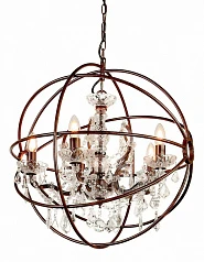 Люстра Foucault'S Orb Crystal D60 в интерьере в Санкт-Петербурге