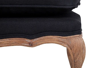 фото Банкетка Nitro Black Ottoman в интерьере в Санкт-Петербурге