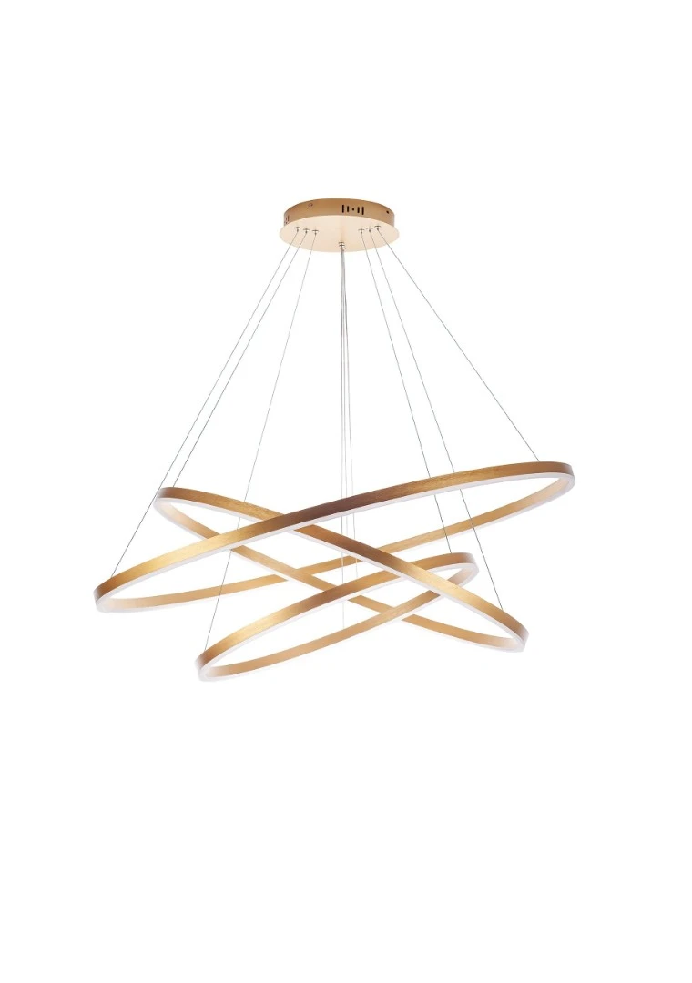 купить красивые Люстра Orblaze 3 rings 600 gold в Санкт-Петербурге