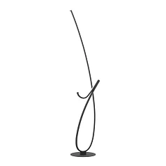 902349 Светодиодный торшер с регулировкой цветовой температуры CARDONCITO, 20W(LED), 2700K, 4000K, 6500K, 2400lm, сталь, черный, белый в Санкт-Петербурге