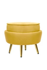 Пуф Pearl Adorn Yellow в Санкт-Петербурге