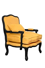 Мягкое кресло ретро Nitro Yellow V2 на заказ в Санкт-Петербурге