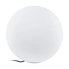 Уличный напольный светильник MONTEROLO-Z, E27, 1X9W, IP65, H300, ?300, пластик, белый в Санкт-Петербурге