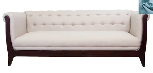 фото Классический диван Delvin голубой в Санкт-Петербурге