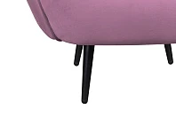 Мягкое кресло Benee Pink на черных ножках в Санкт-Петербурге
