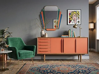 стильные Комод "Бруни (Bruni)" три дверки арт BR04/2012 в Санкт-Петербурге