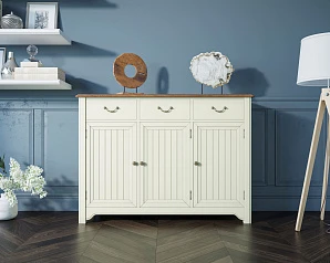 Бежевый комод Olivia 3 ящика/3 двери арт GA6005C в Санкт-Петербурге