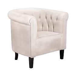 купить стильное Низкое кресло Swaun Beige Velvet в интернет-магазине в Санкт-Петербурге