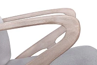 Низкое кресло Fobos light grey на заказ в Санкт-Петербурге