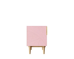 стильные Тумбочка с дверкой "Line" LN08/GR1/pink в Санкт-Петербурге