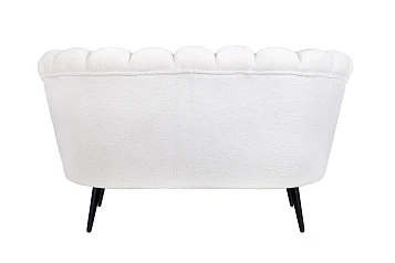 купить Двухместный диван Pearl Double Boucle на черных ножках в Санкт-Петербурге