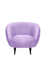 заказать Мягкое кресло Small Benee Purple на черных ножках в Санкт-Петербурге