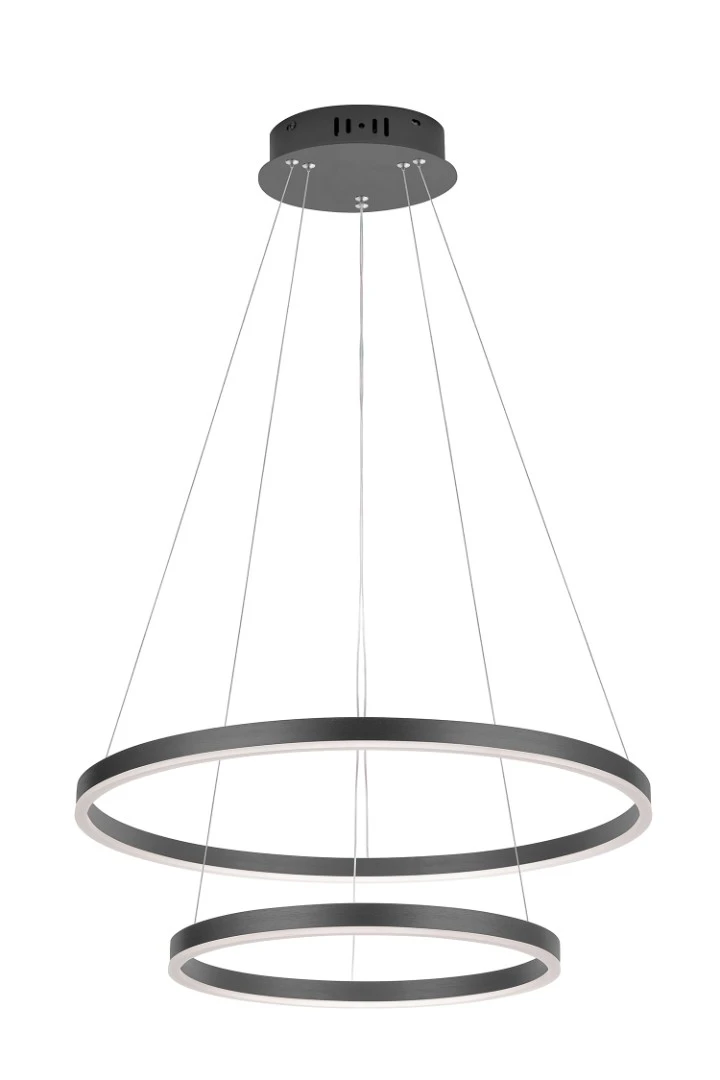 купить стильные Люстра Orblaze 2 rings 600 black в интернет-магазине в Санкт-Петербурге