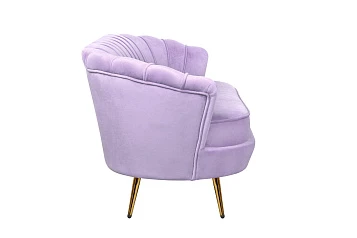 Диван ракушка для гостиниц Pearl Triple Purple в интернет-магазине в Санкт-Петербурге