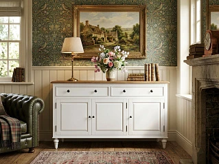 стильные Комод 3 дверки "Одри (Odri)" арт od2144 в Санкт-Петербурге