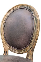 фото Стул Volker Antique Gold в интерьере в Санкт-Петербурге