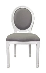 стильный Дизайнерский обеденный стул Volker Grey and White в Санкт-Петербурге