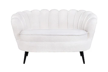 заказать Двухместный диван Pearl Double Boucle на черных ножках в Санкт-Петербурге